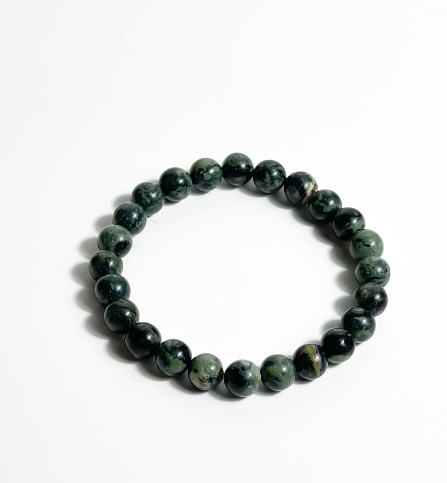 Kambaba Jasper Beaded Bracelet