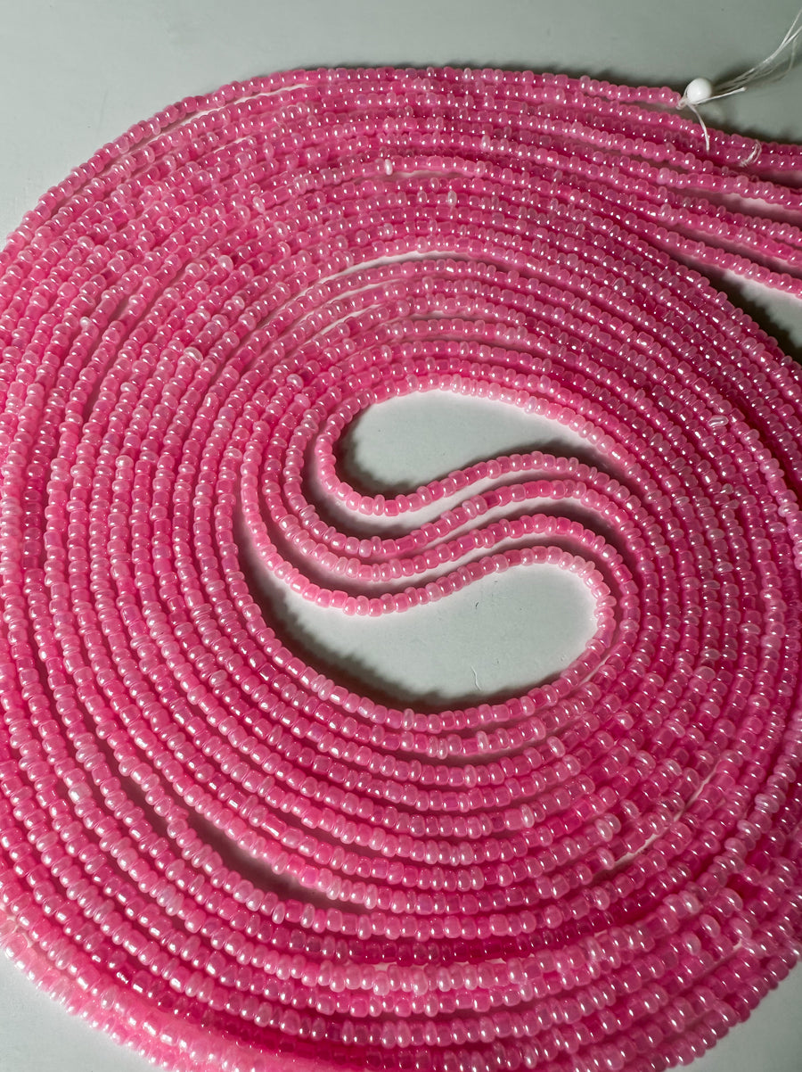 Authentic Traditional Pink Waistbeads