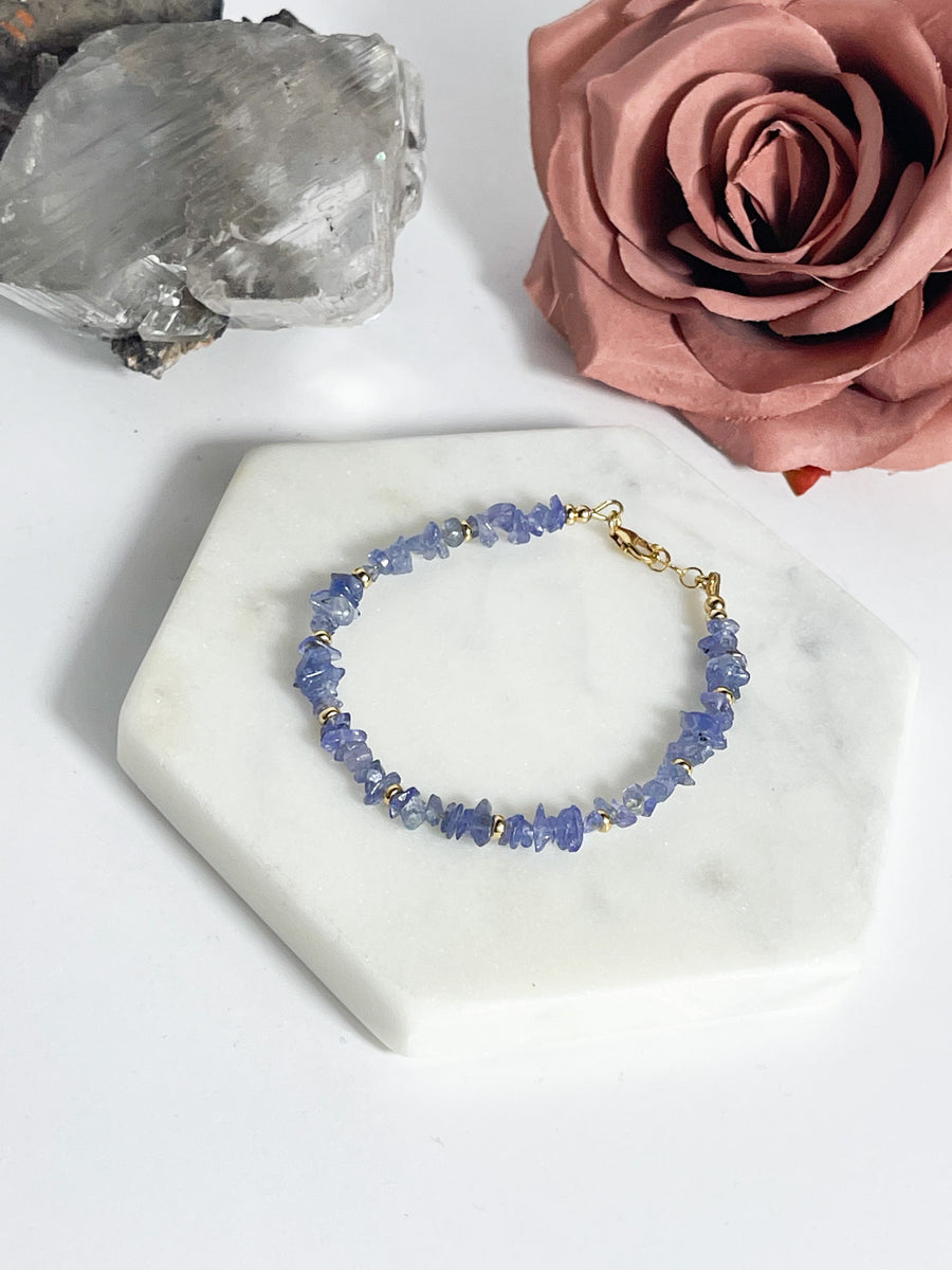 Handmade Tanzanite Bracelet 